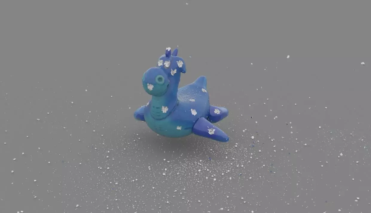 Houdini - Power Asset Shooter System Low-poly 3D model_0