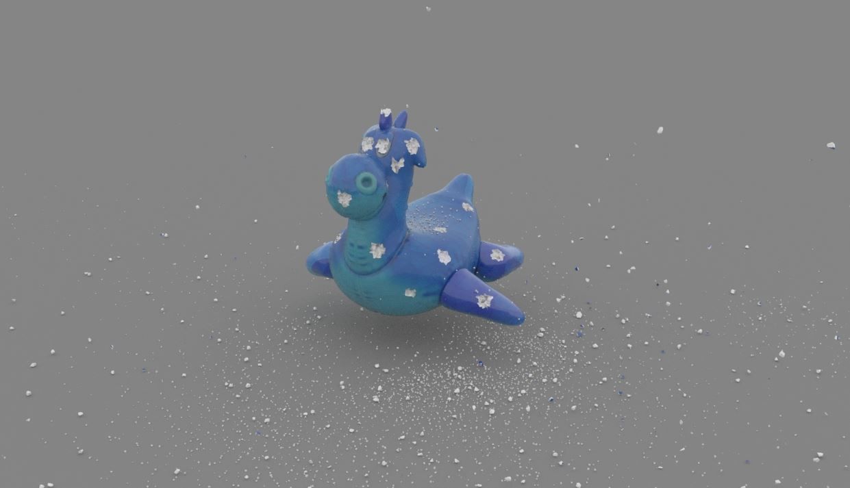 Houdini - Power Asset Shooter System Low-poly 3D model_30