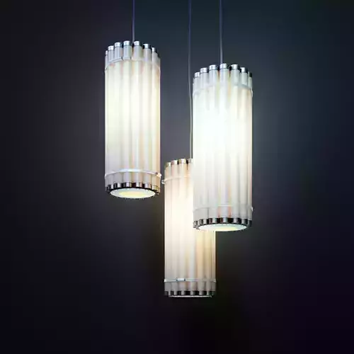 ECO Lamp Vertical Tube by CASTORDESIGN 3D model