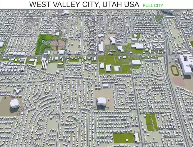 West Valley City Utah USA 40km