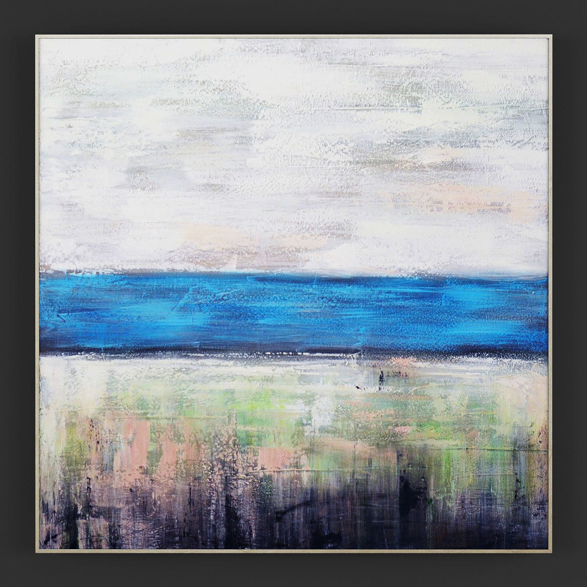 Pictures116 abstract painting of desert landscape 3D model_1