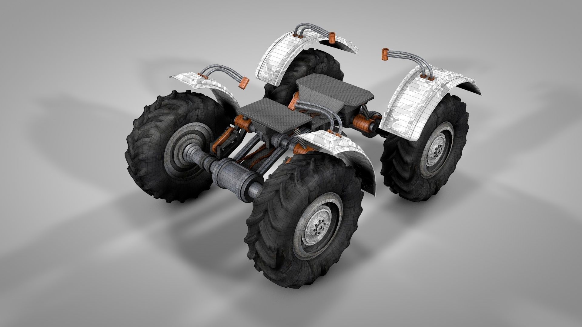 Monster Truck 3 3D model_19