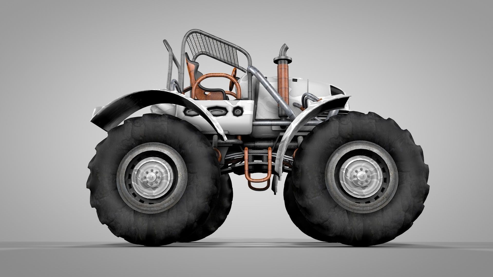 Monster Truck 3 3D model_6