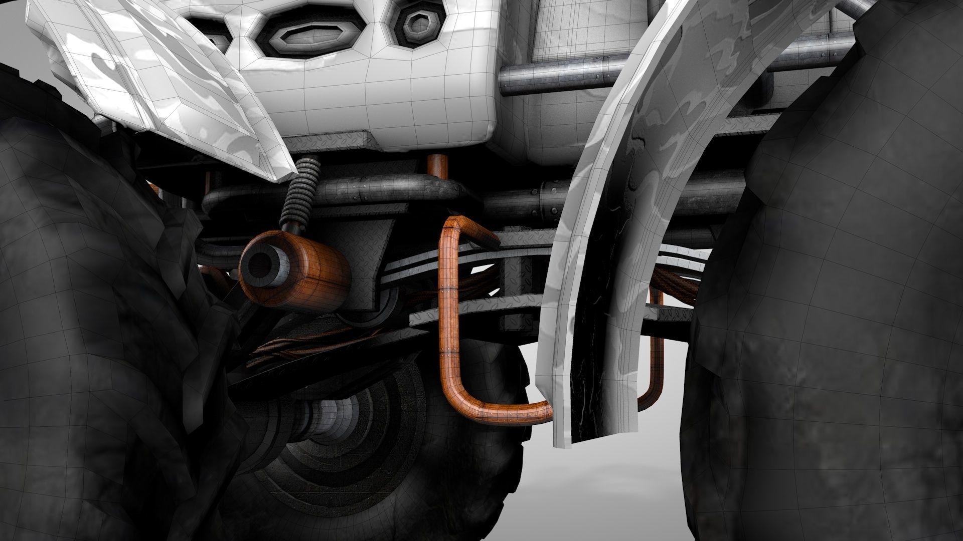 Monster Truck 3 3D model_9