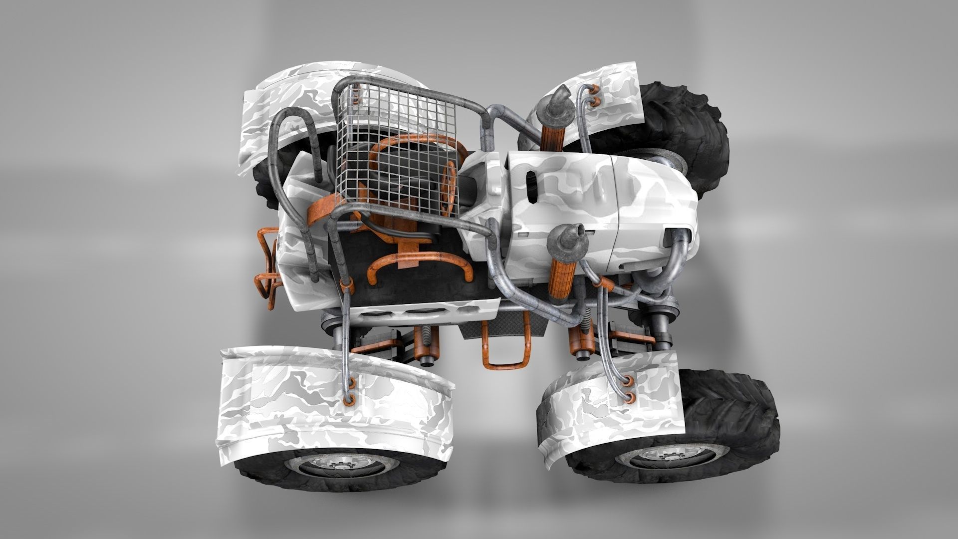 Monster Truck 3 3D model_3