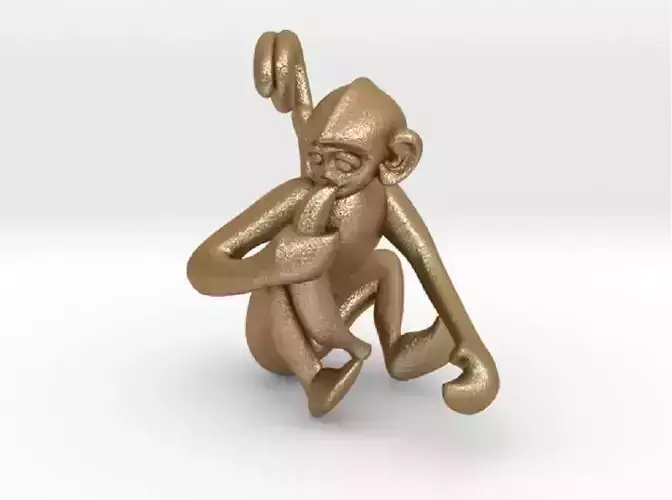 3D-Monkeys 254 3D print model