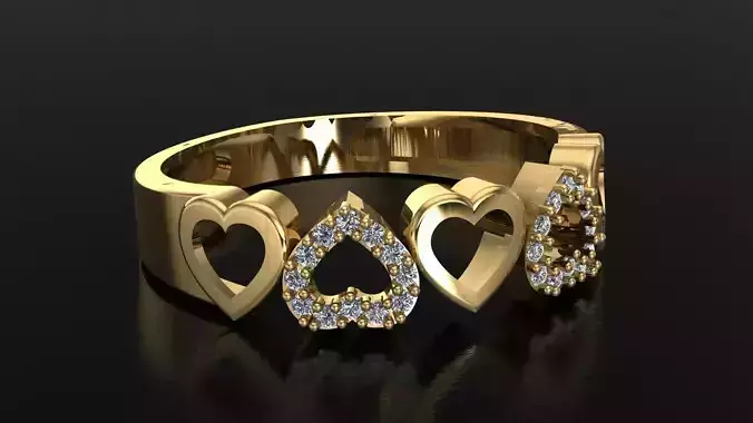 heart ring