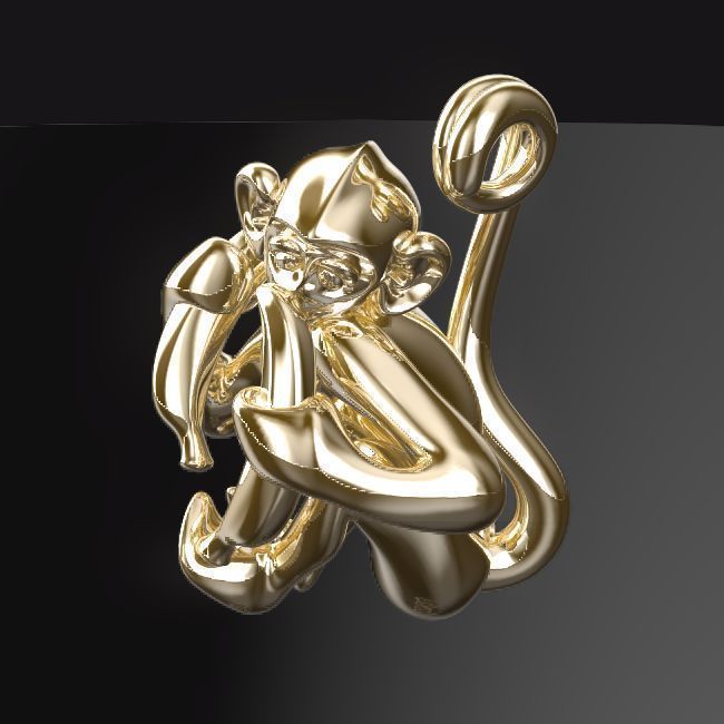 3D-Monkeys 255 3D print model_1