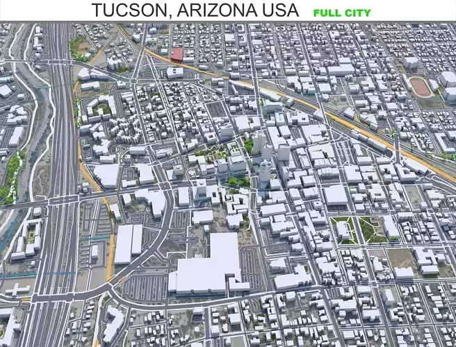 Tucson City Arizona USA