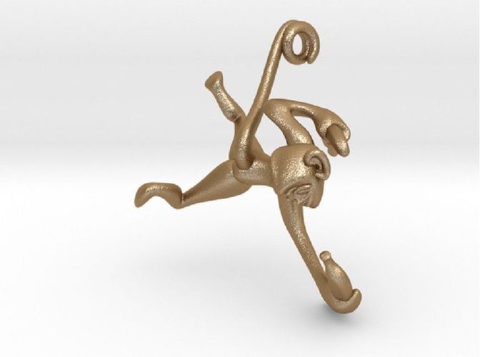 3D-Monkeys 259 3D print model