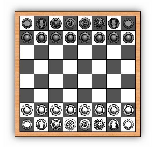Chess board Free 3D print model_5