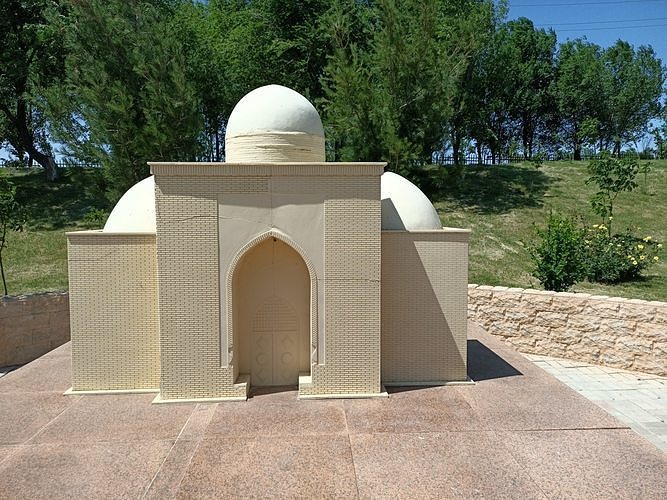 Tomb Abdul Aziz Bab 3D model