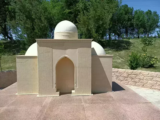 Tomb Abdul Aziz Bab 3D model