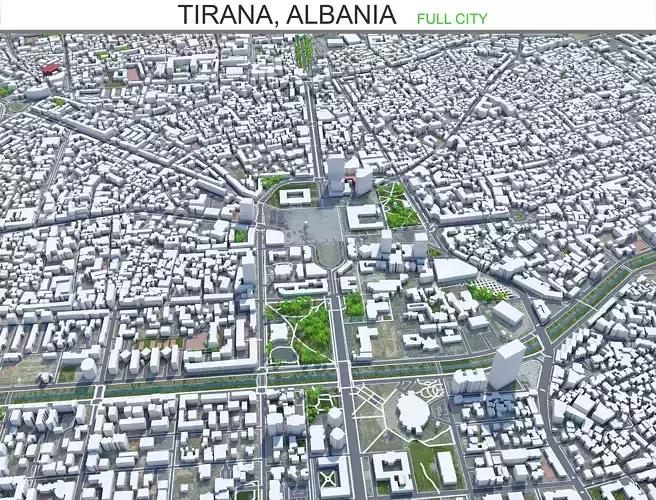 Tirana City Albania
