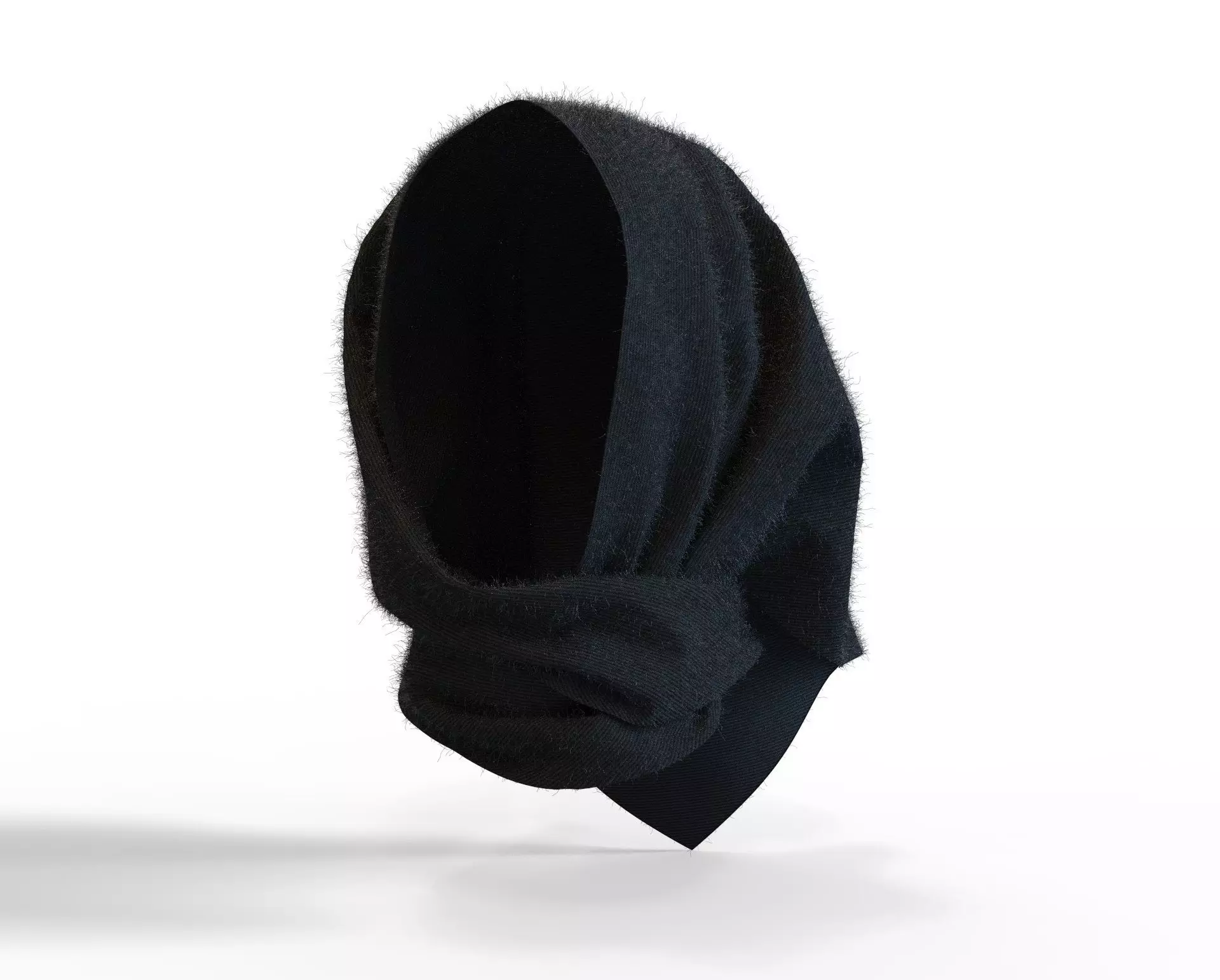 Hijab cloak 3D model