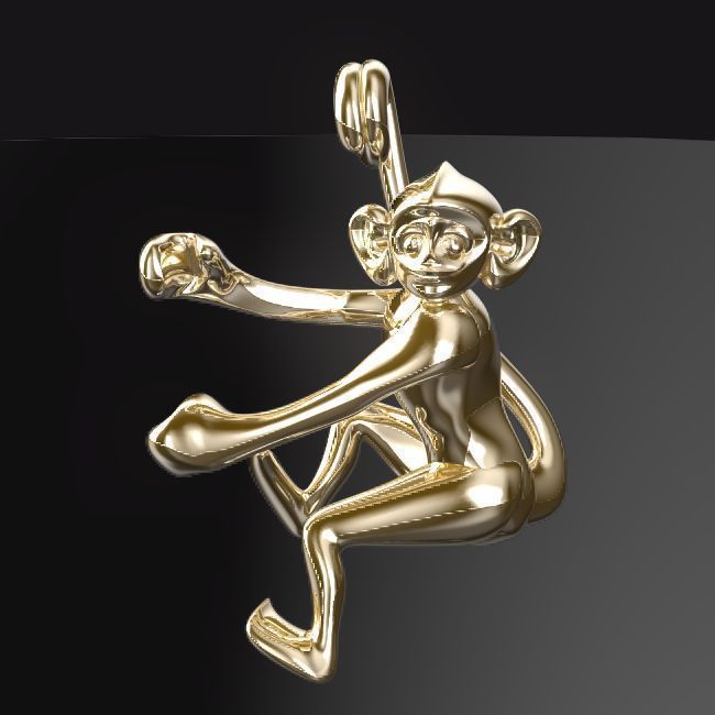 3D-Monkeys 263 3D print model_1
