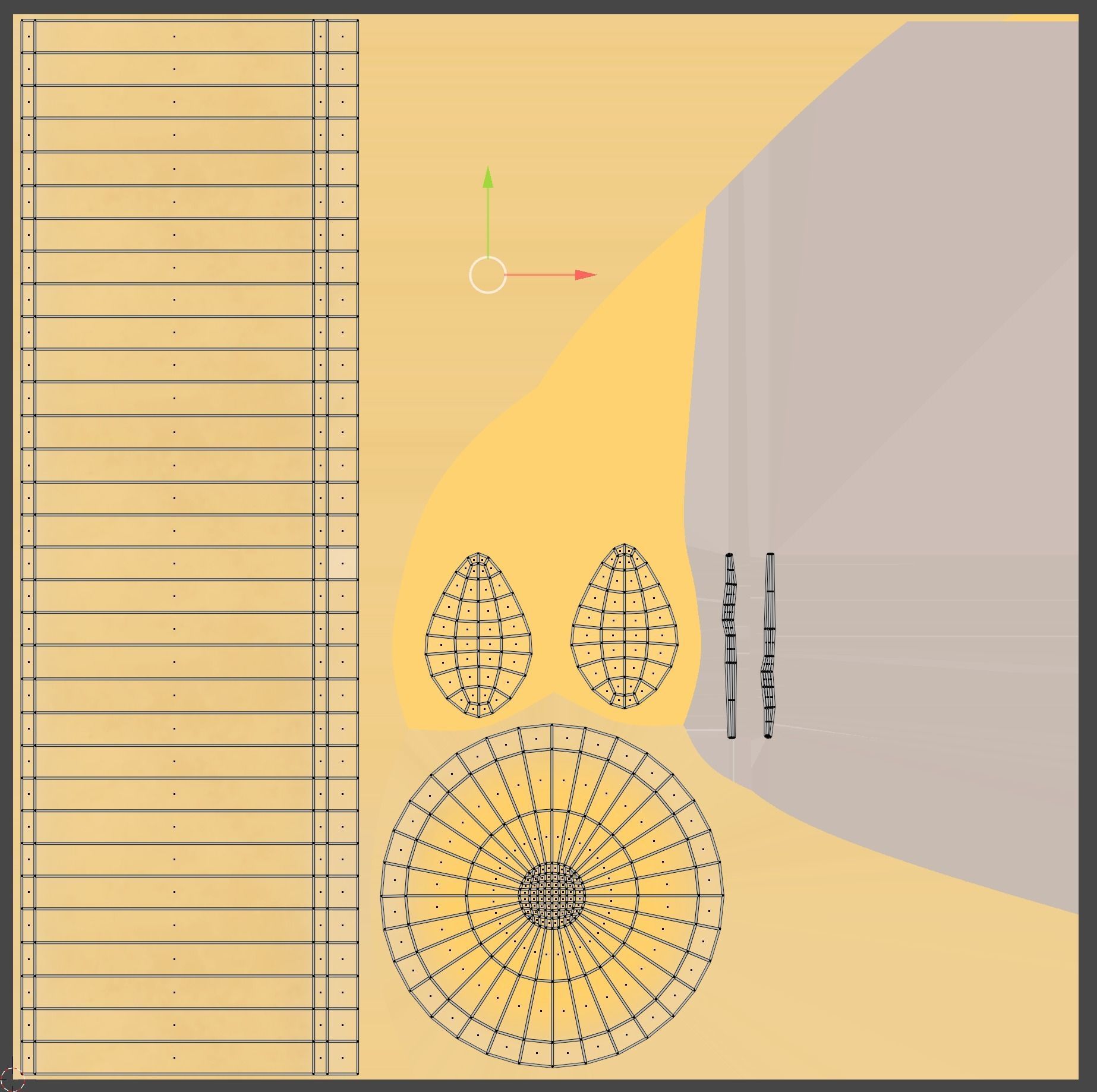 Burning candle in a wooden lantern 3D model_10