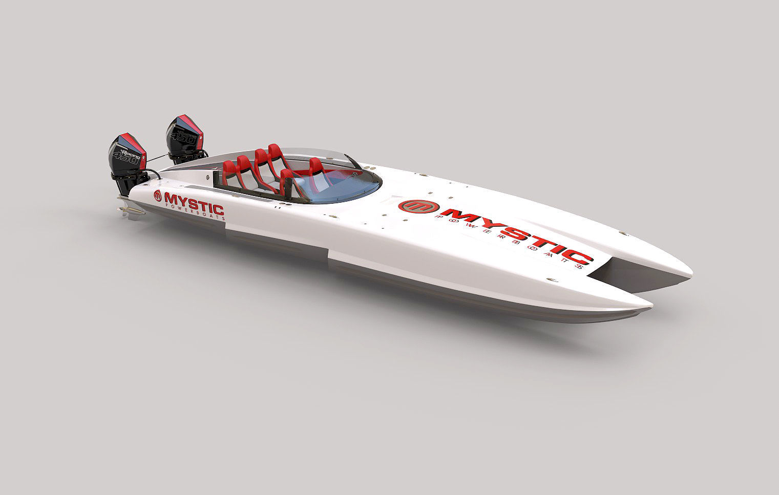 Collection Powerboat  3D model_13