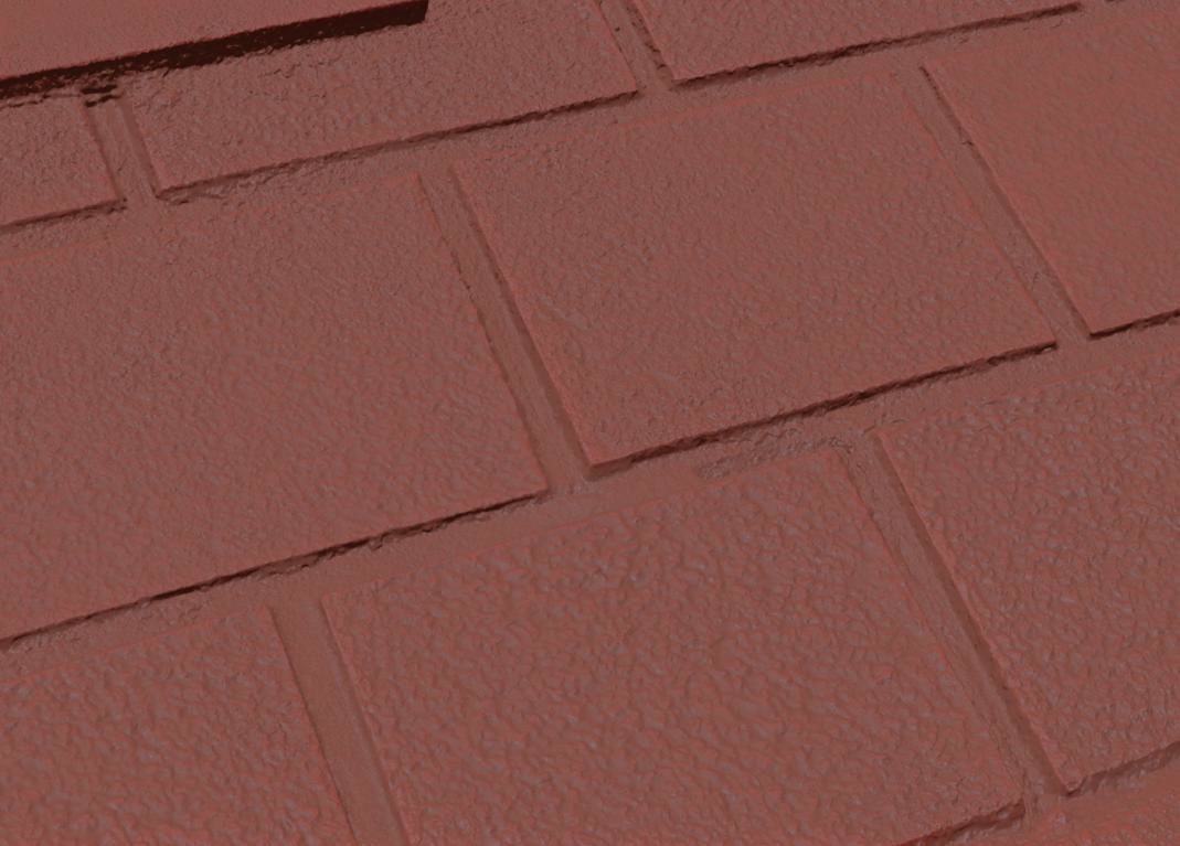 Ultra realistic Brick wall 3D model_9