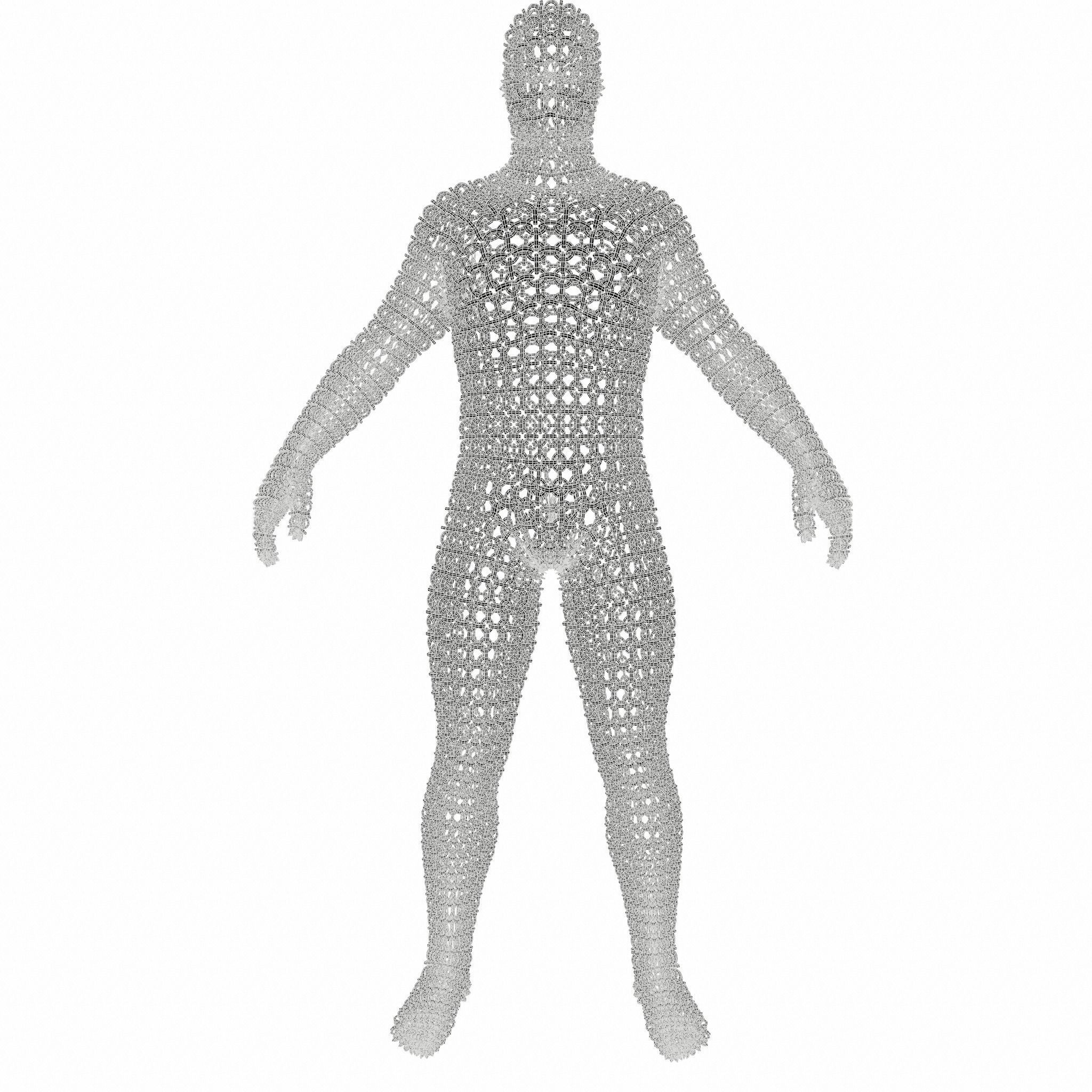 Human Abstract Shape 3D model | CGTrader