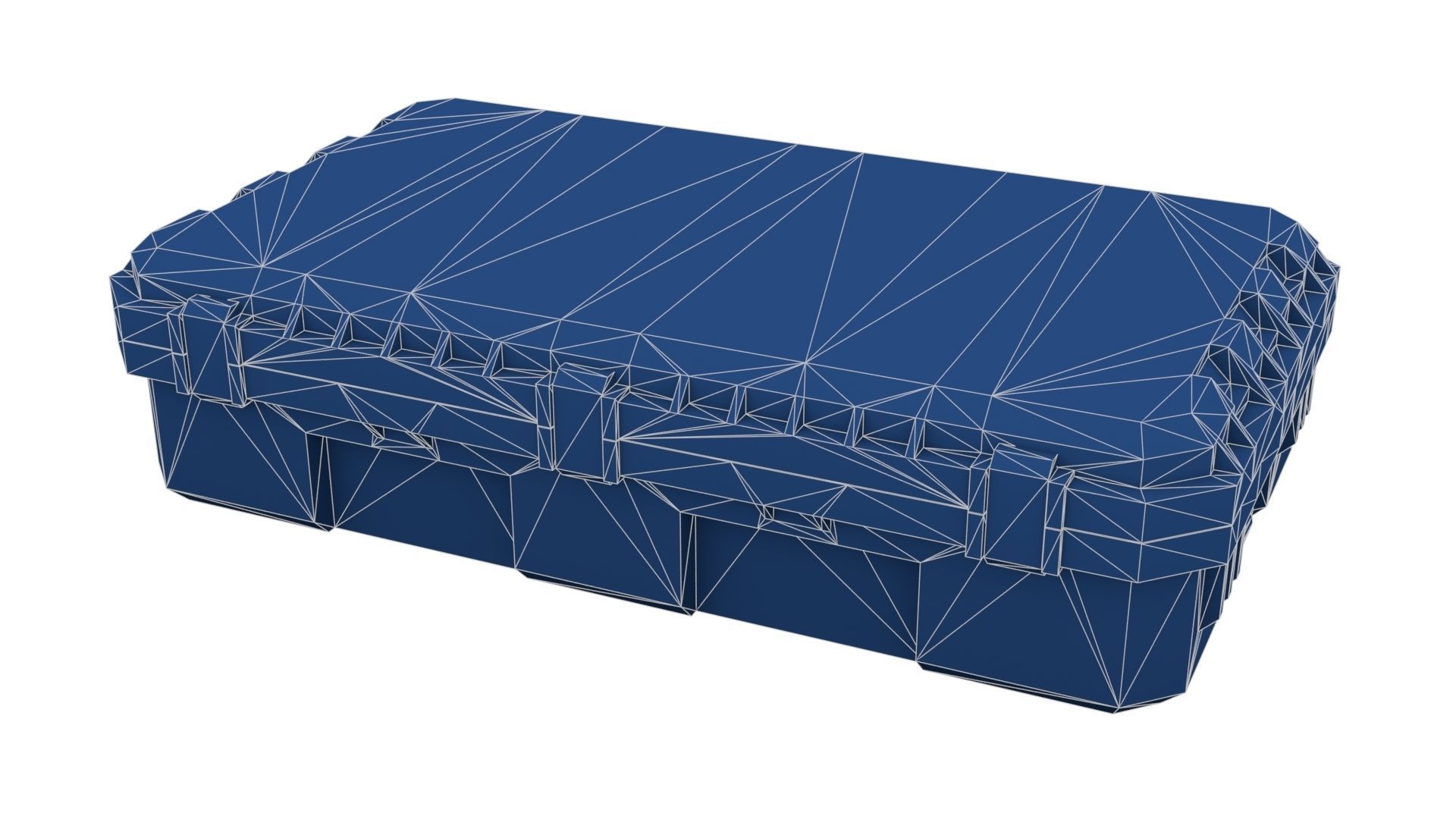 Military Case for Weapons Low-poly 3D model_23