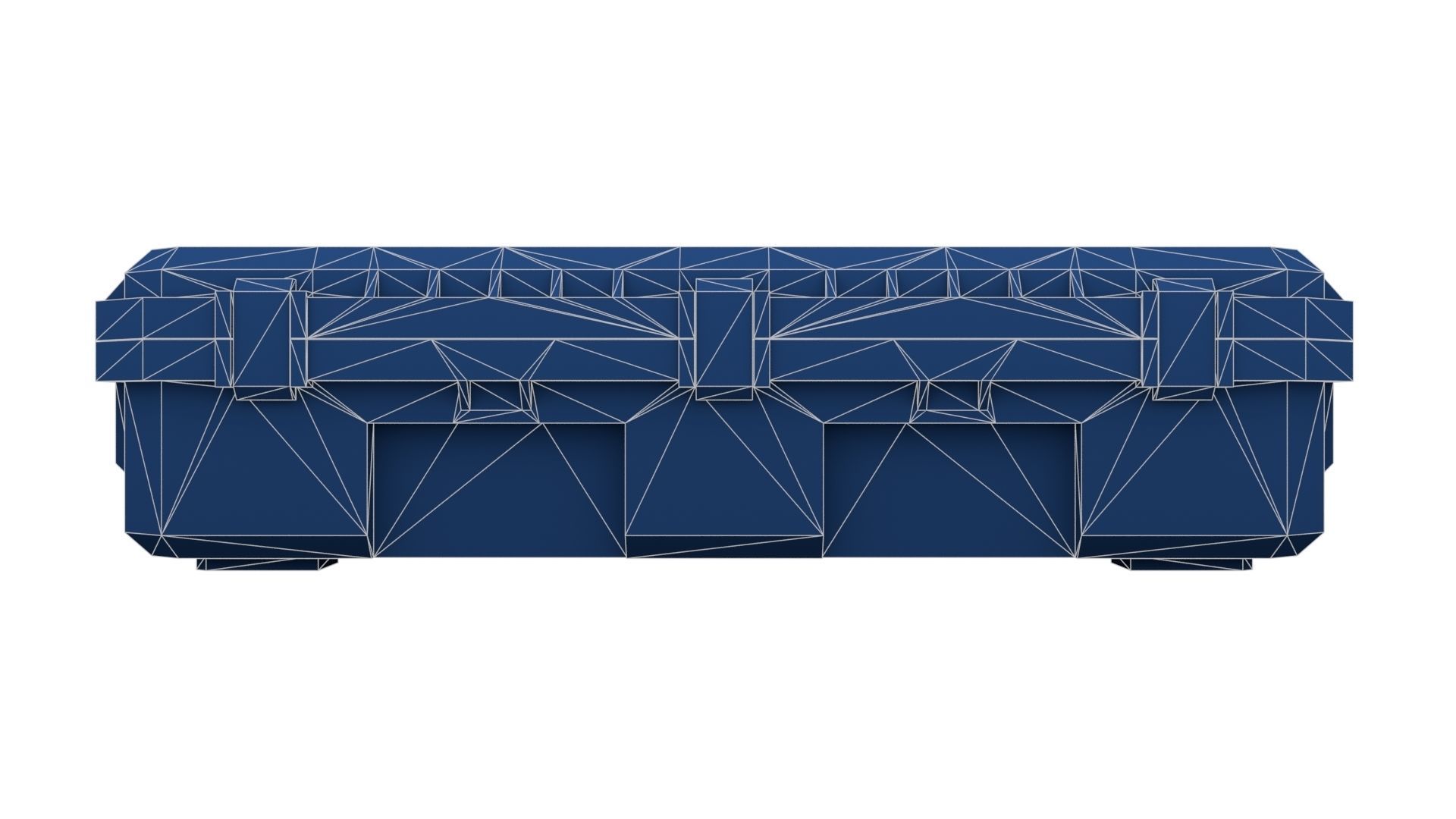 Military Case for Weapons Low-poly 3D model_28