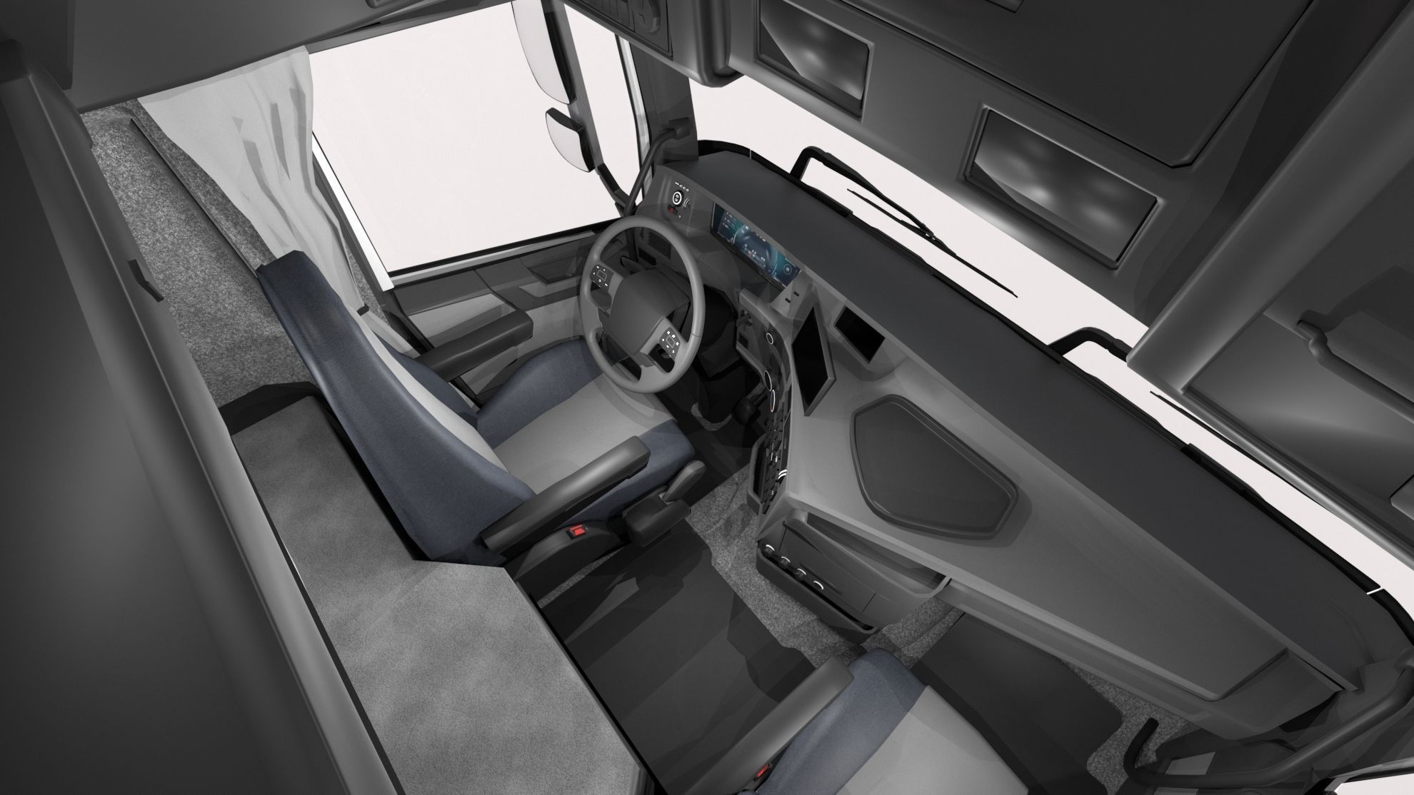 Generic Truck 3D model_7