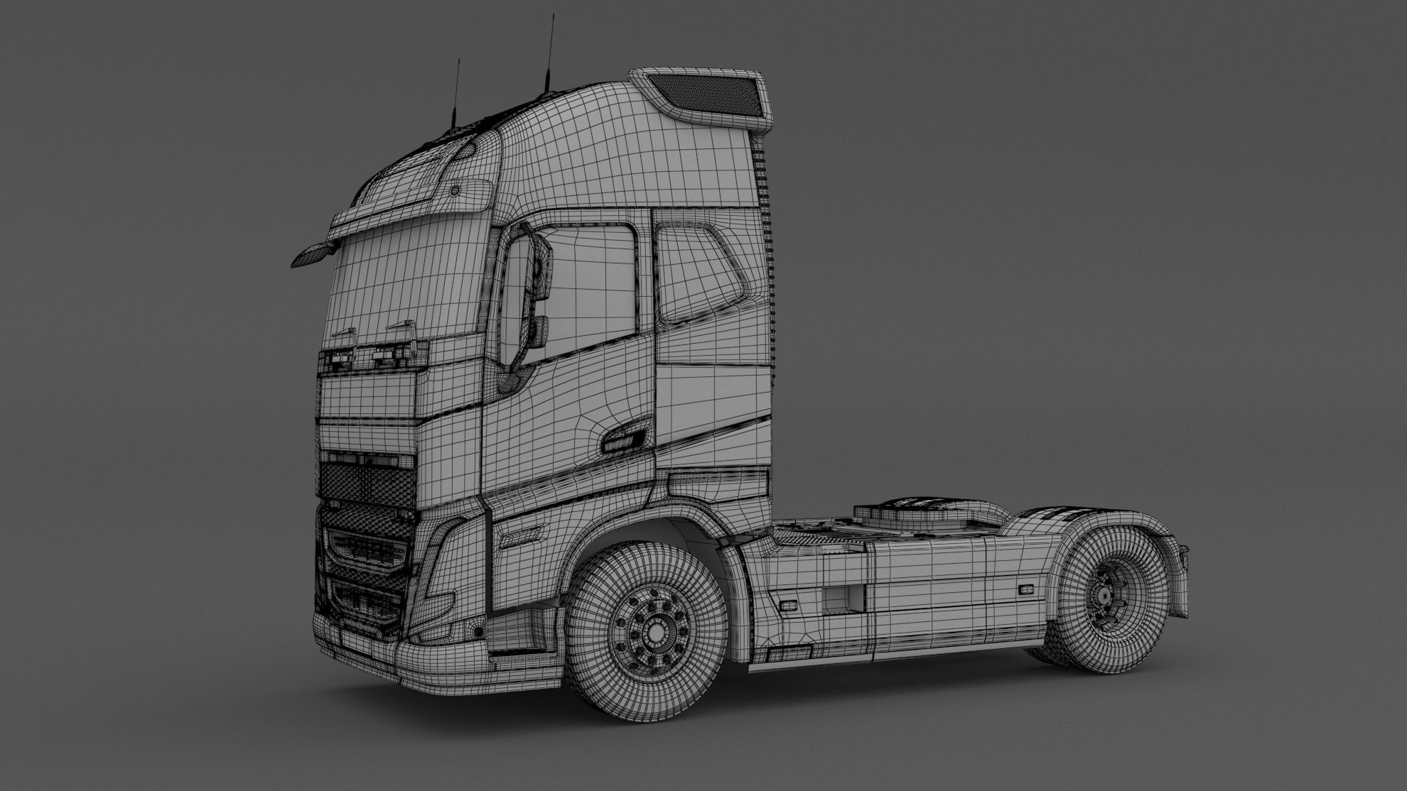 Generic Truck 3D model_9