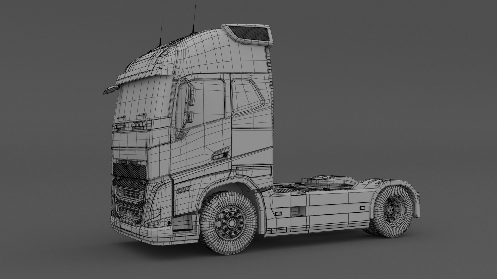 Generic Truck 3D model_8