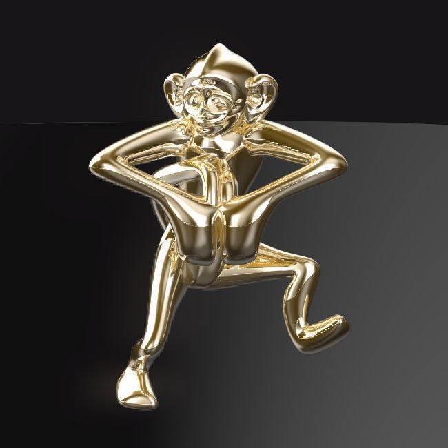 3D-Monkeys 271 3D print model_1