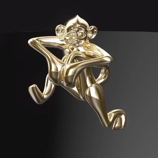 3D-Monkeys 272 3D print model_1