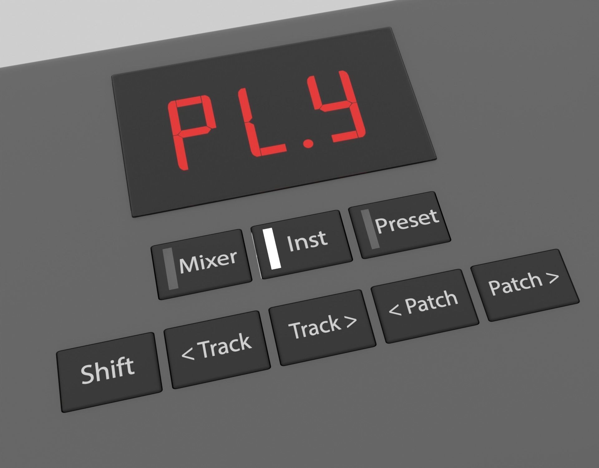 3D model MIDI Keyboard Controller - 88 Key Digital Piano 3D model_6