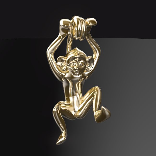 3D-Monkeys 273 3D print model_1