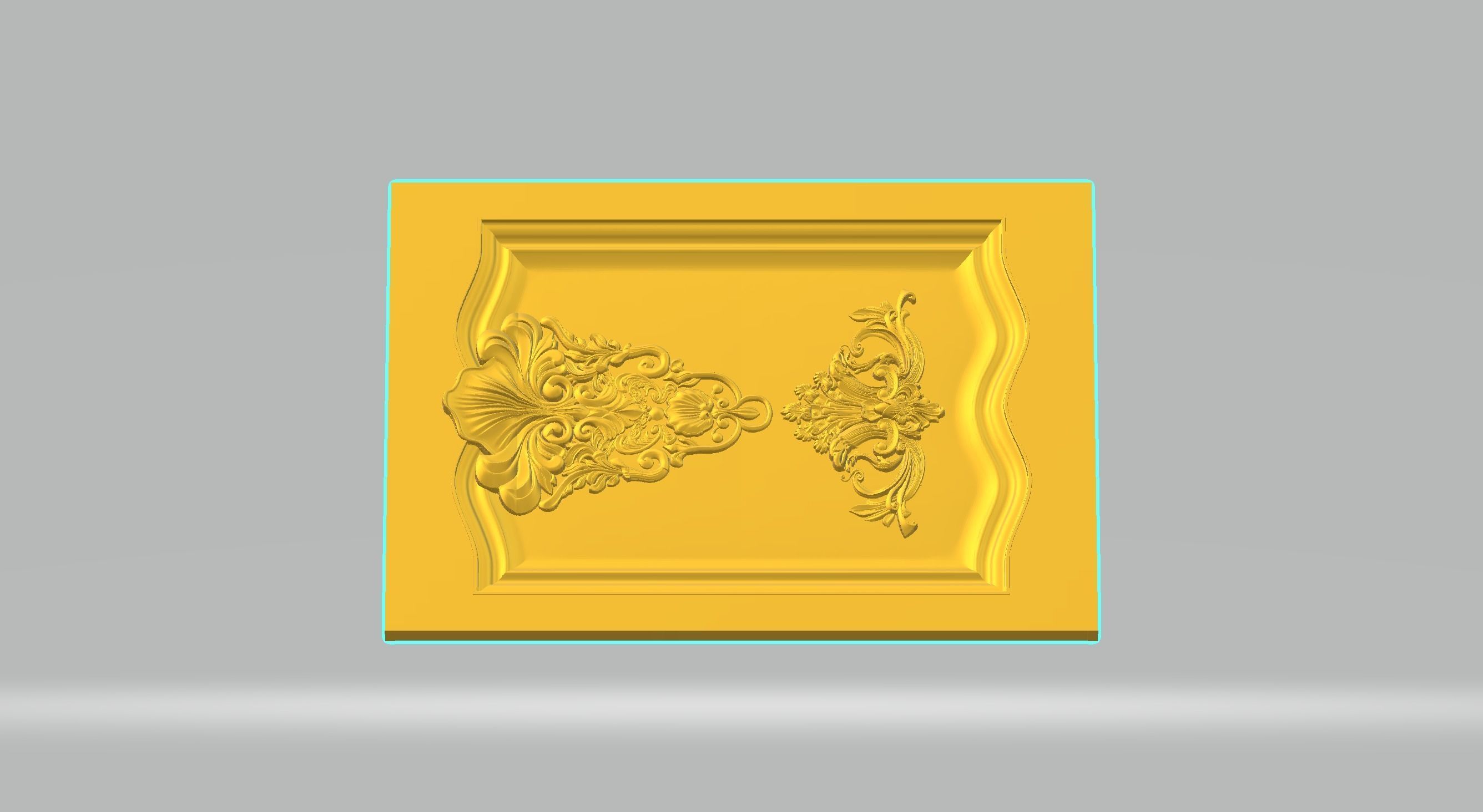 3D for decor and engraving 3D print model_4