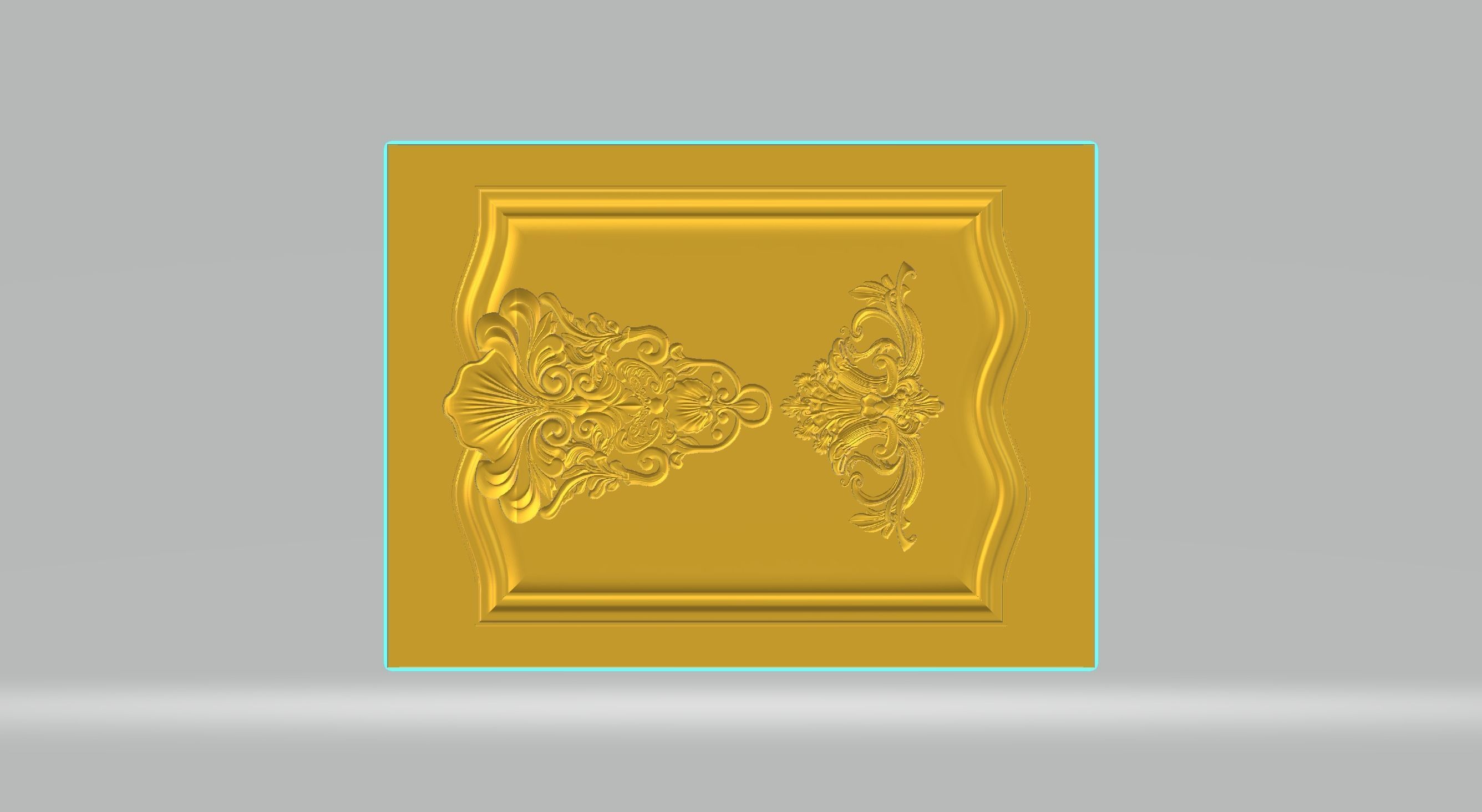 3D for decor and engraving 3D print model_8