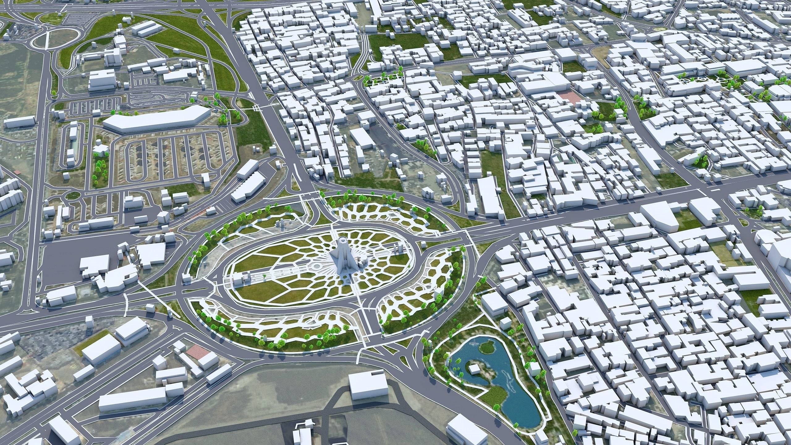 Tehran Vr 3D model Tehran City Iran VR / AR / low-poly | CGTrader