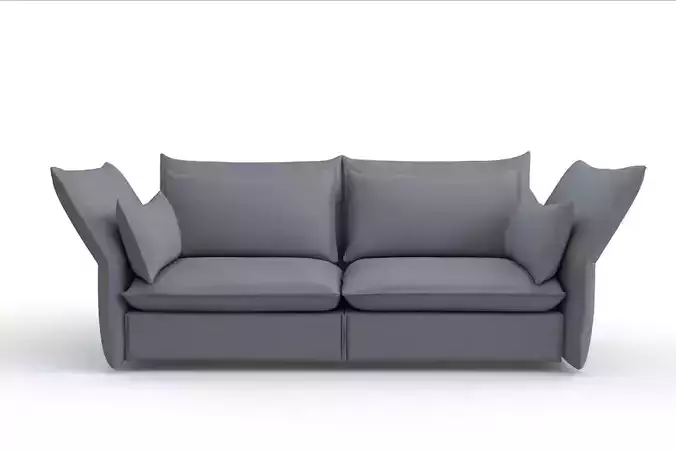 Mariposa Sofa by Vitra 3D model