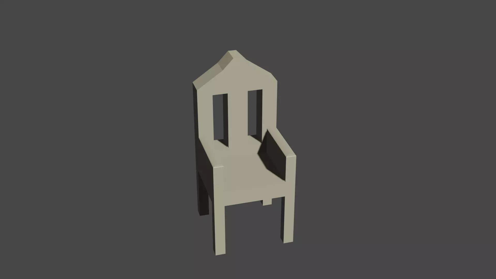 Chair Free low-poly 3D model