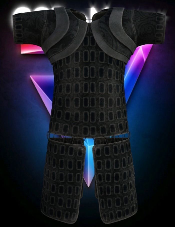 Leather Armor  3D model_1