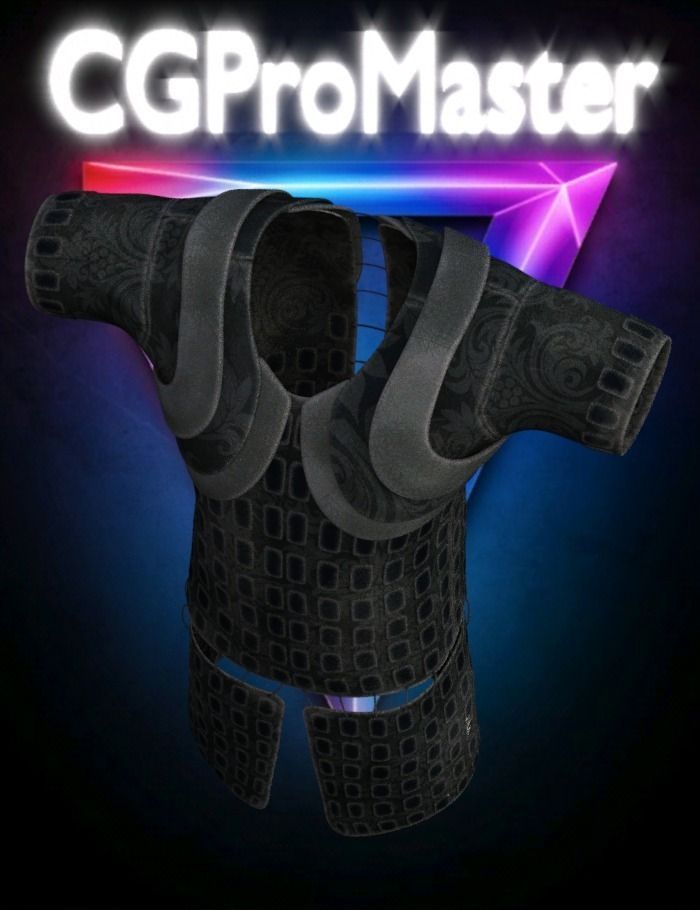 Leather Armor  3D model_0