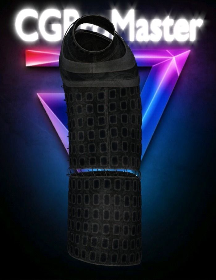 Leather Armor  3D model_4