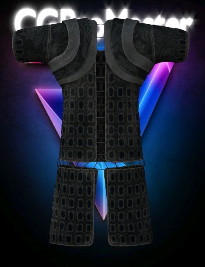 Leather Armor  3D model_3