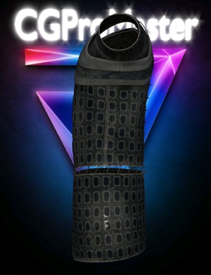 Leather Armor  3D model_2