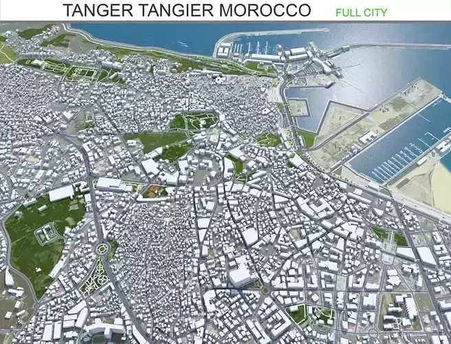 Tanger Tangier Morocco 30km AI