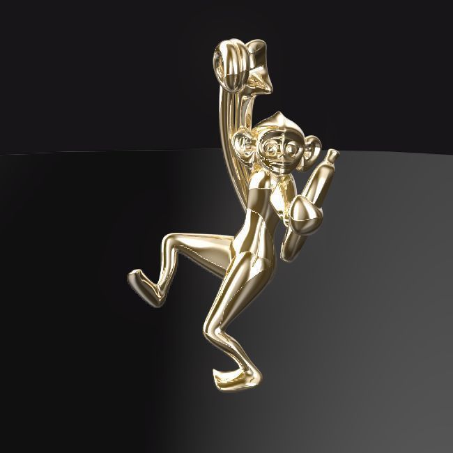 3D-Monkeys 279 3D print model_1