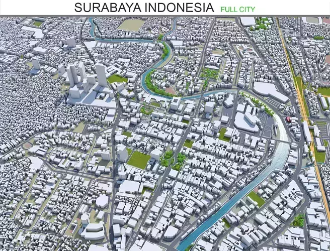 Surabaya Indonesia 30km
