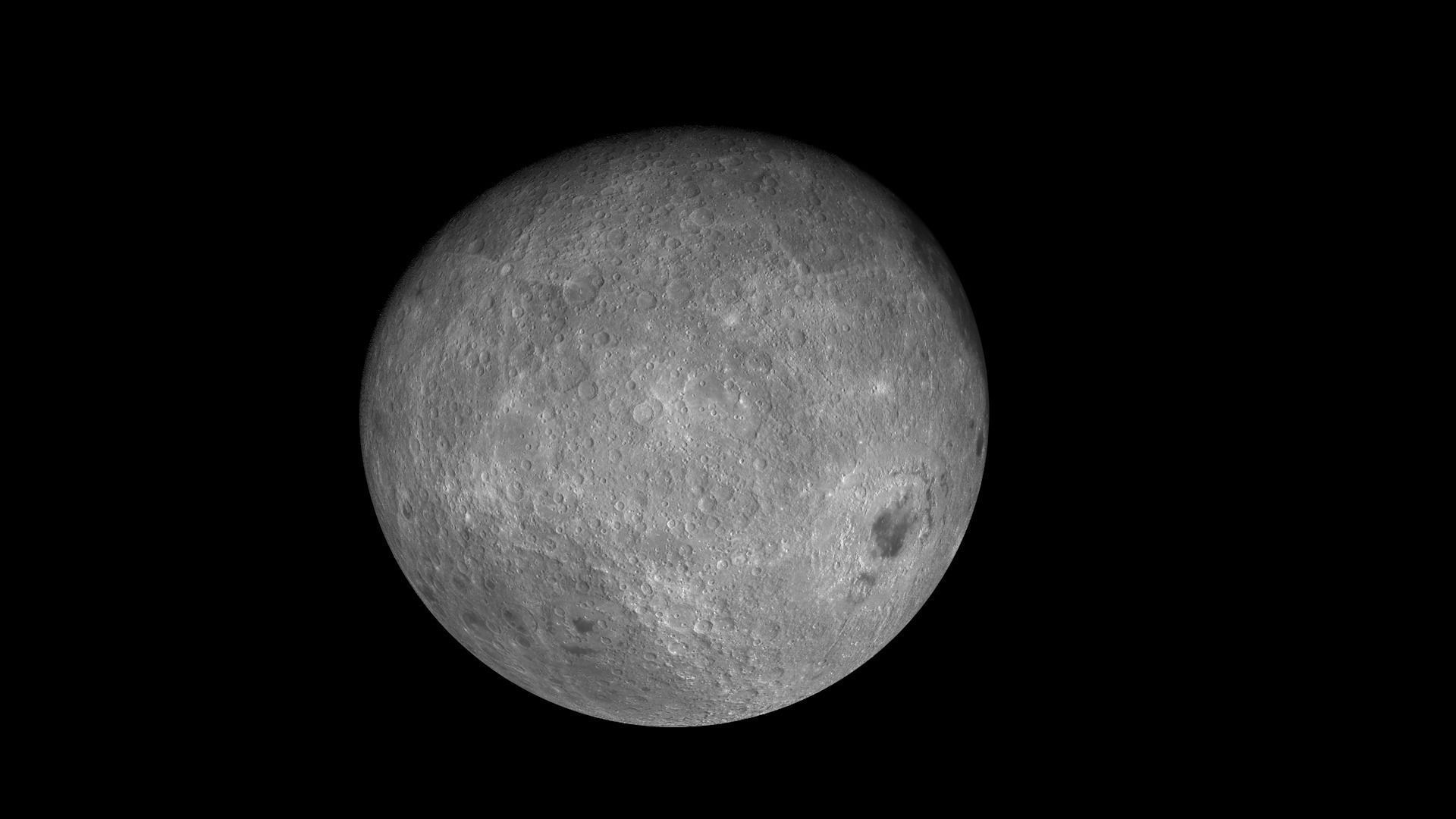 Moon Realistic 11K 3D model_8