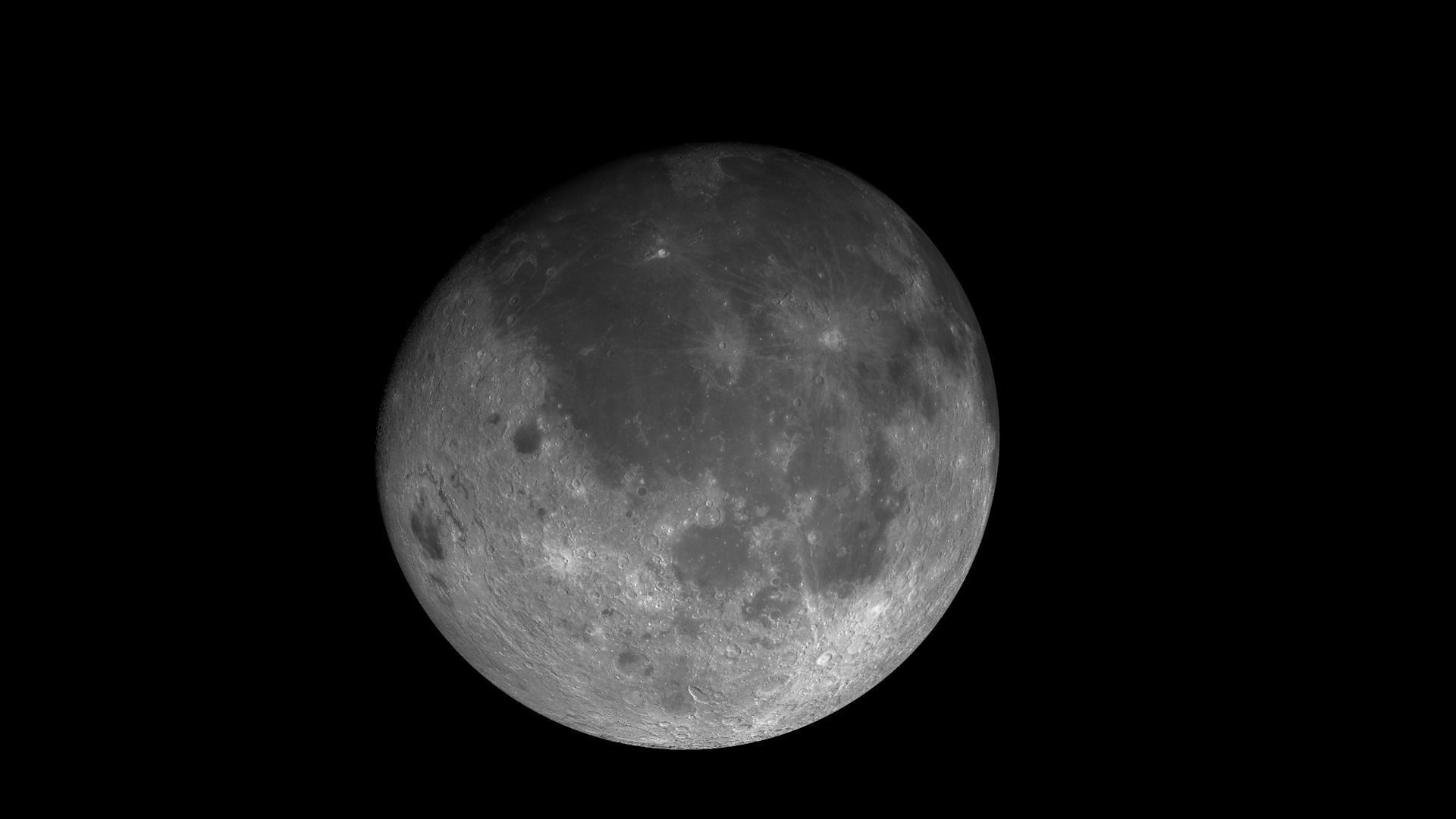 Moon Realistic 11K 3D model_1