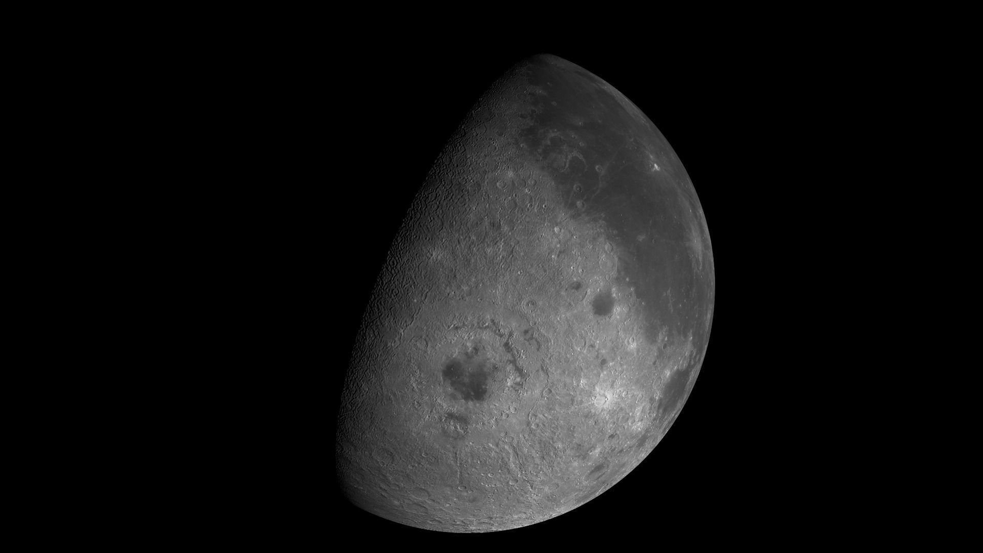 Moon Realistic 11K 3D model_4