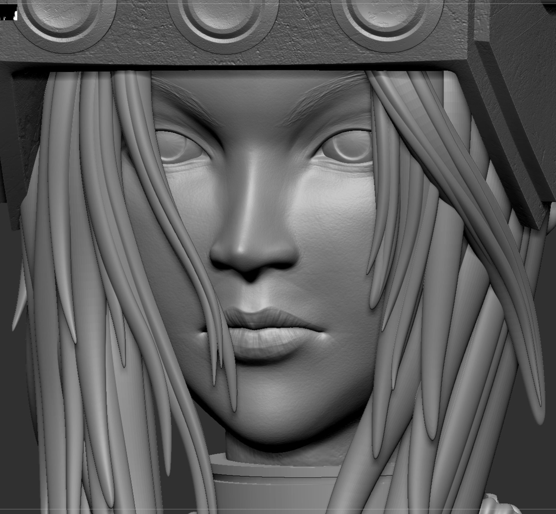 Sephiroth Final Fantasy VII REMAKE HIDEF KEYED 3D print model_18
